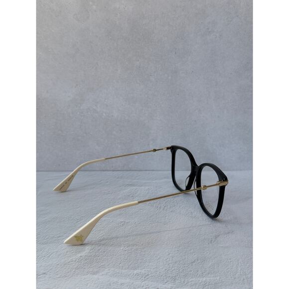 NEW Gucci GG0512O Square Eyeglasses Frames in Black Gold